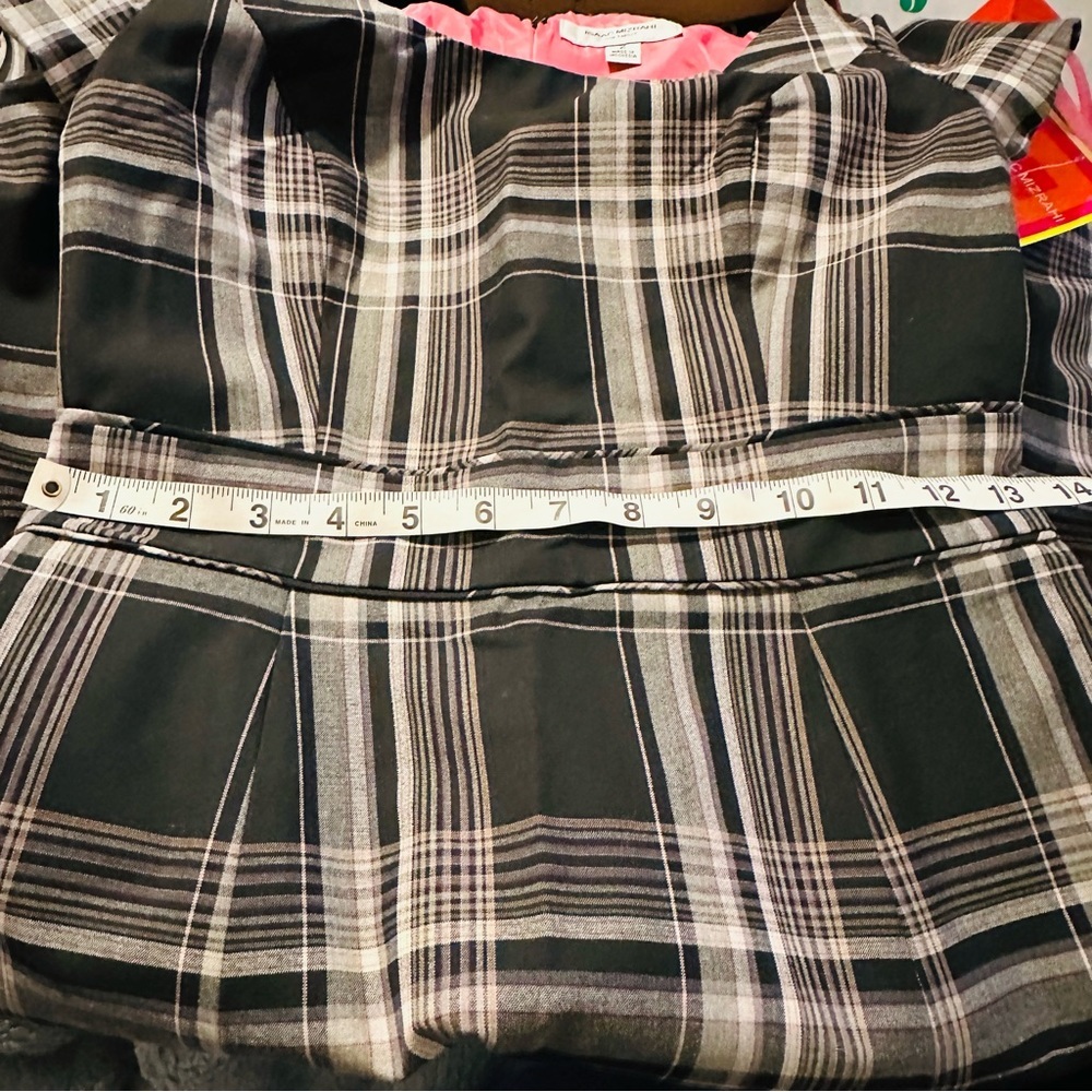 Isaac Mizrahi for Target | Dress | Plaid Dress - Picture 8 of 9